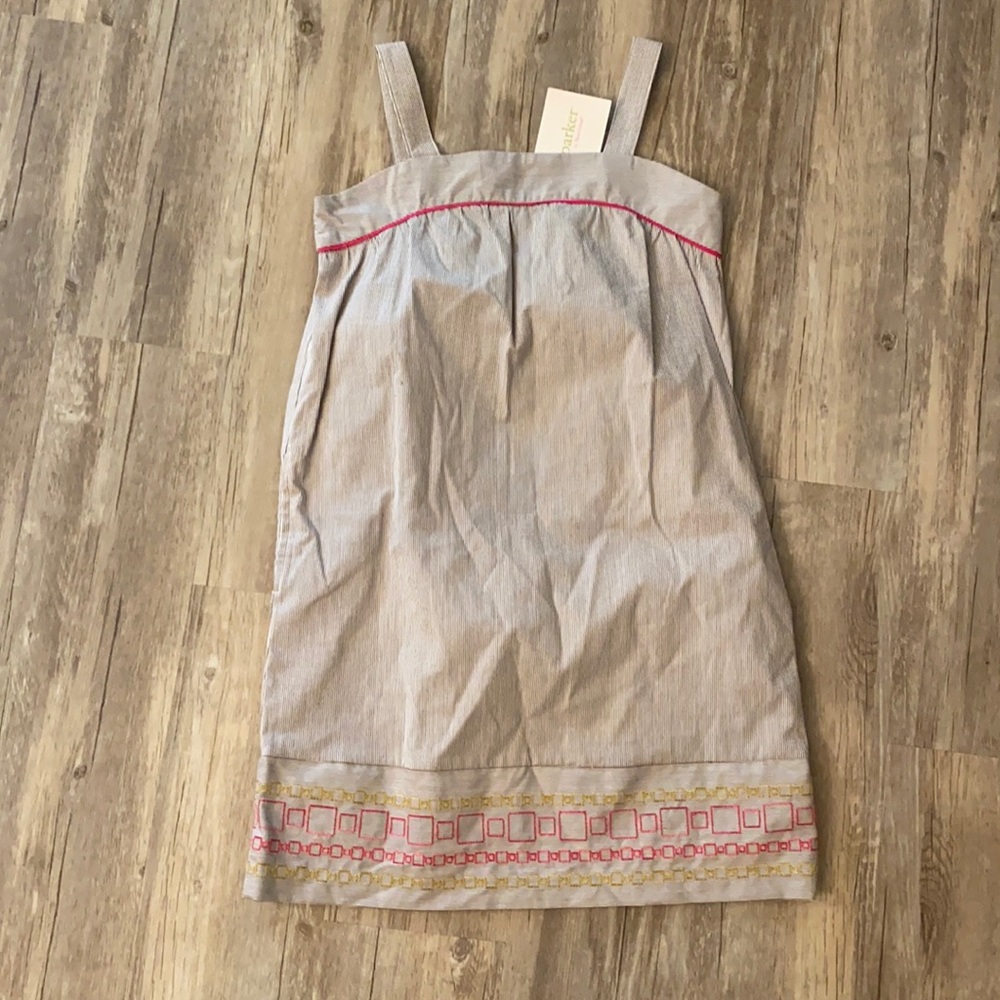 KC Parker girls woven dress size 10 NWT